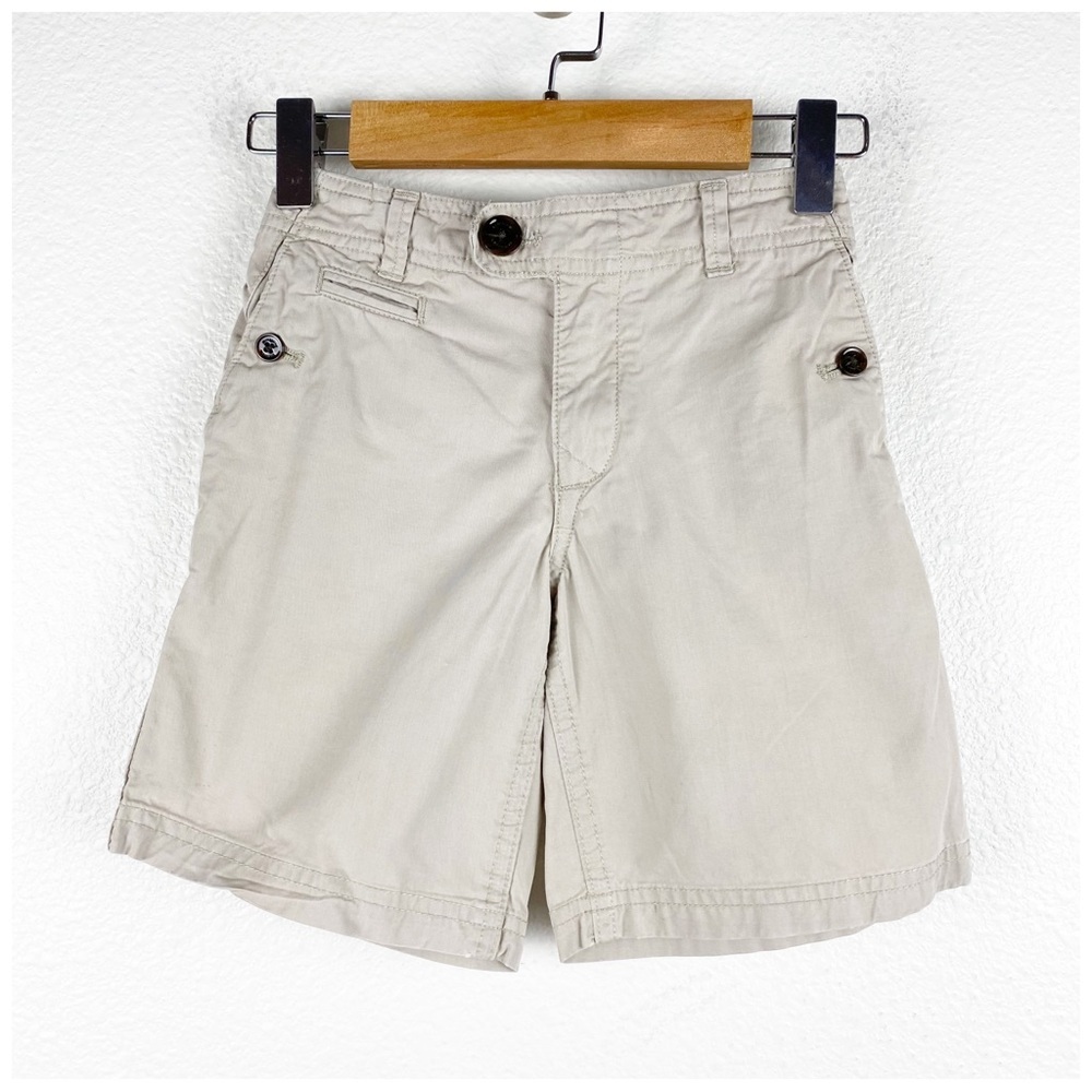 Burberry Khaki Shorts‎ Size 4Y Designer